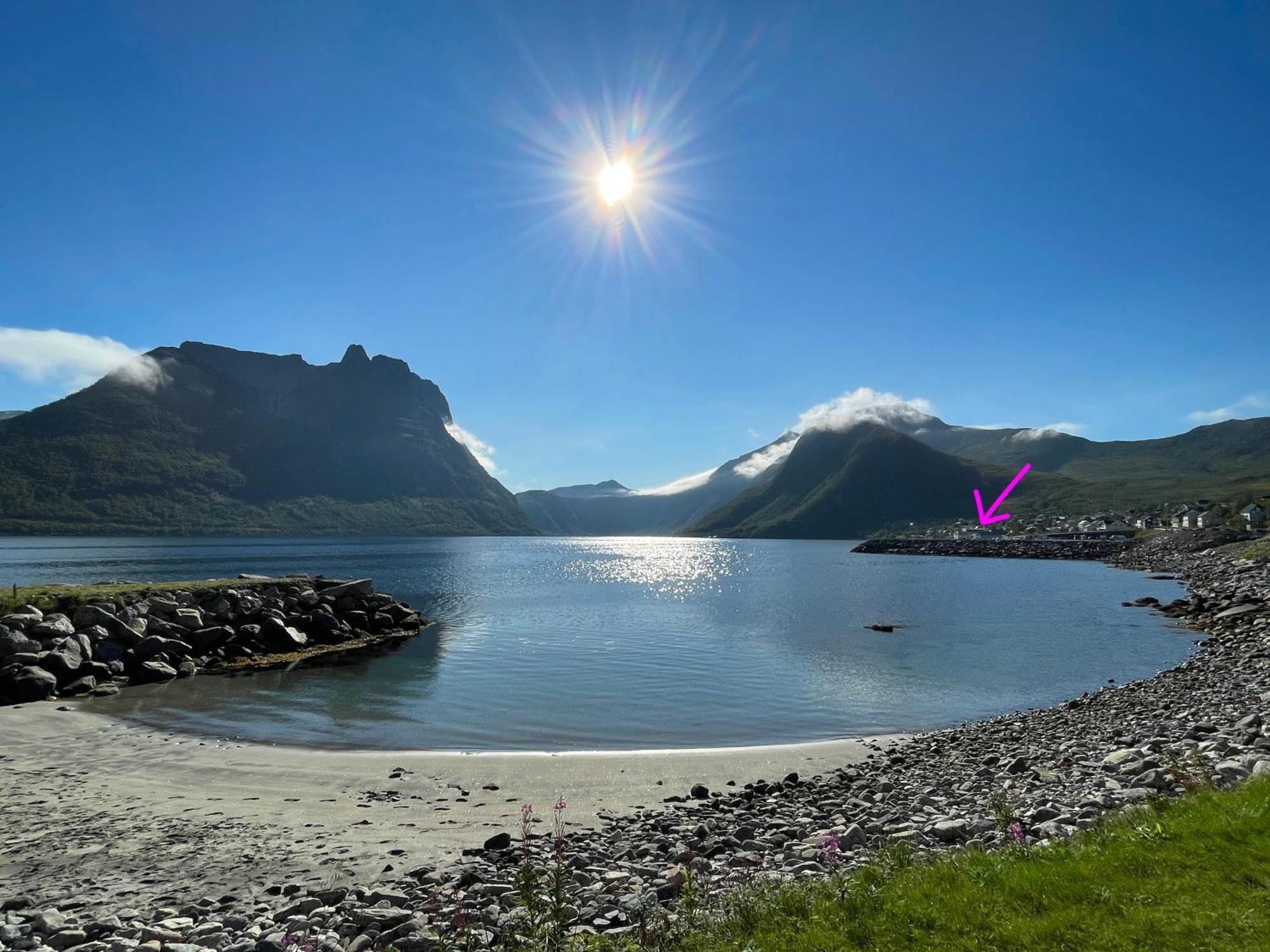 Segla Guesthouse - With View Of Fjord Fjordgard Kültér fotó
